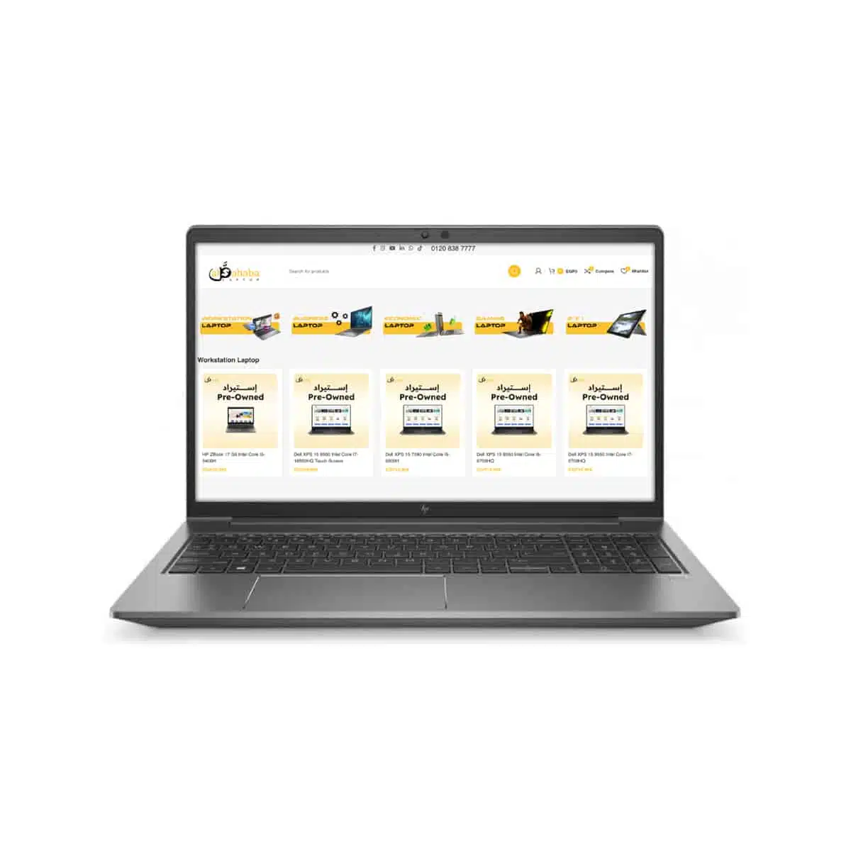 HP ZBook Studio G8 Core i7 11850H – Ram 16 – SSD 512 – Nvidia Quadro t1200