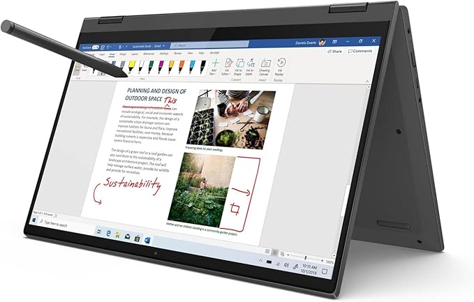 لينوفو ايديا باد فليكس 5 | Lenovo IdeaPad Flex 5 بمعالج انتل، شاشة 14 بوصة، وذاكرة رام 8 جيجابايت