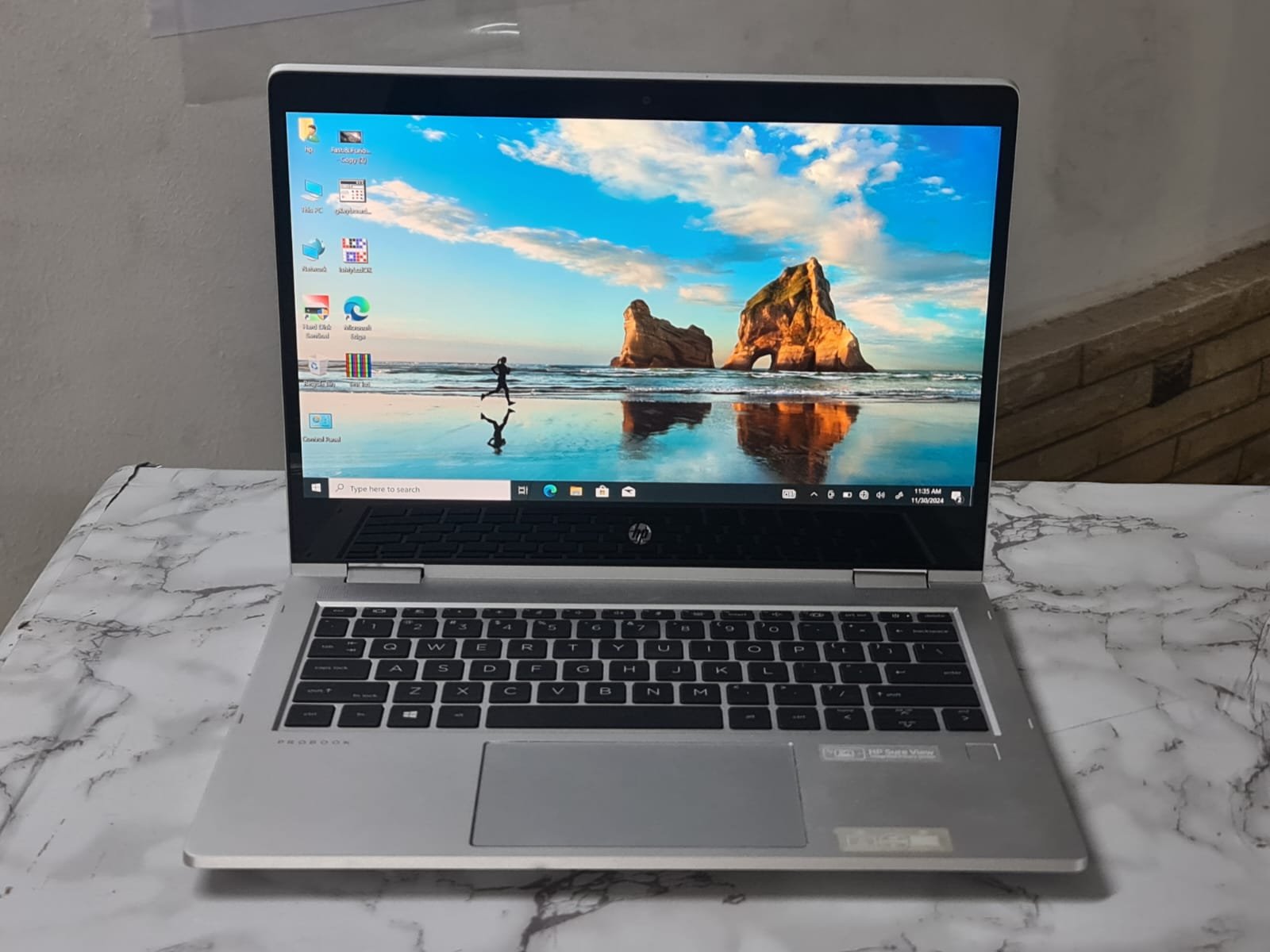 HP ProBook x360 435 G7 13.3″ FHD 2-in-1 Touchscreen Laptop, AMD Ryzen 7 Pro 4750G, 16GB DDR4 RAM, 512GB SSD, Backlit Keyboard, Windows 10 Pro