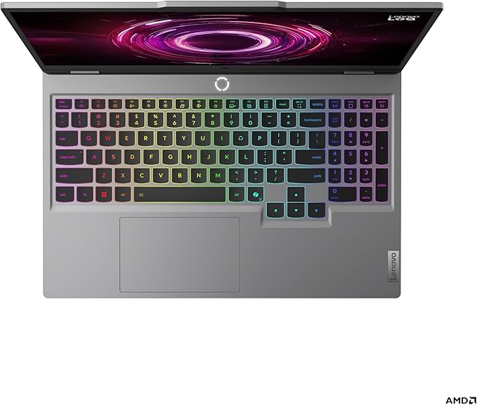 لابتوب للألعاب لينوفو 15AHP10 لوك، ايه ام دي رايزن 7 250، ذاكرة رام 16GB، هارد SSD 512GB، RTX 5050 8GB، شاشة 15.6 بوصة 144Hz، نظام تشغيل دوس، رمادي لونا، 83JG002BED