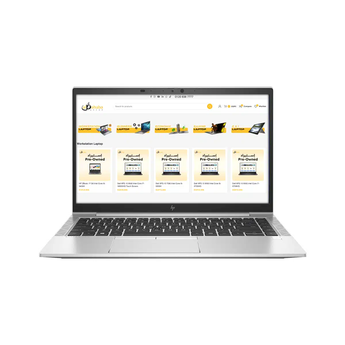 HP EliteBook 840 G7 Intel Core I5-10310U 14 Inch FHD 16g ram 256 ssd