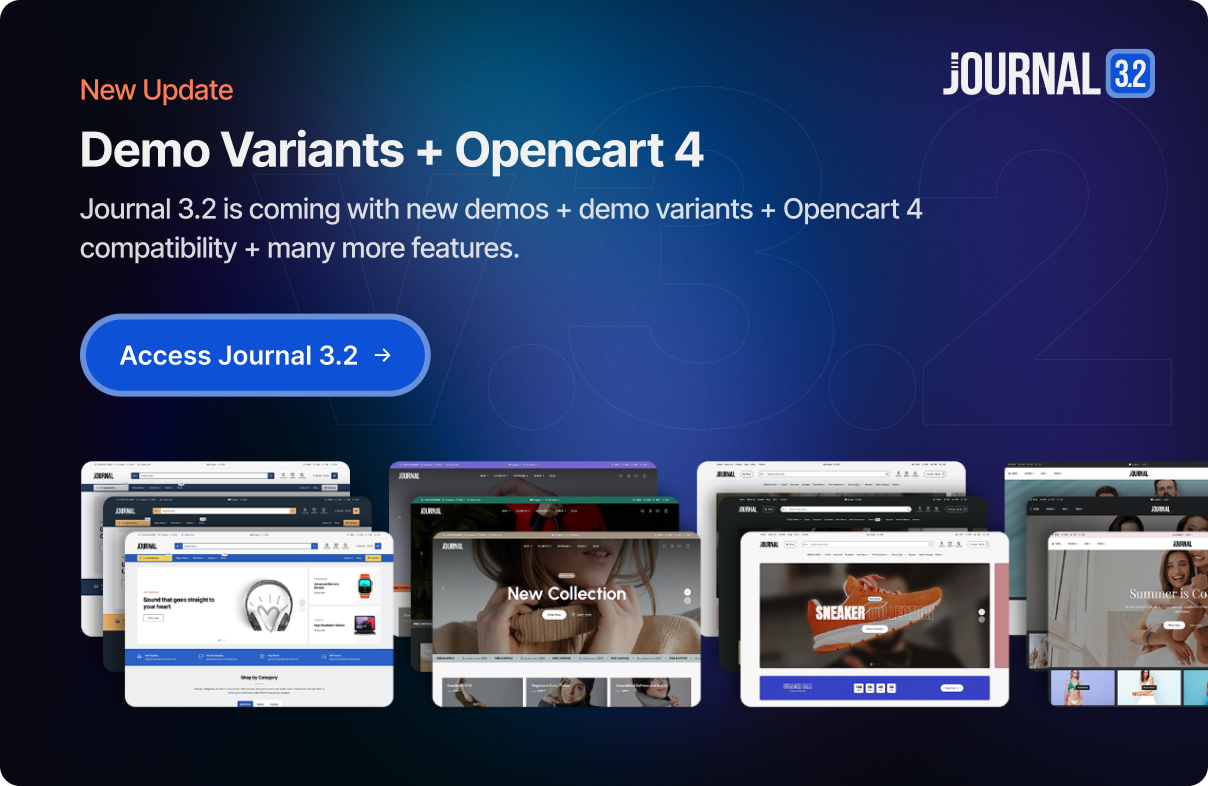 Journal - Advanced Opencart Theme Builder - 2