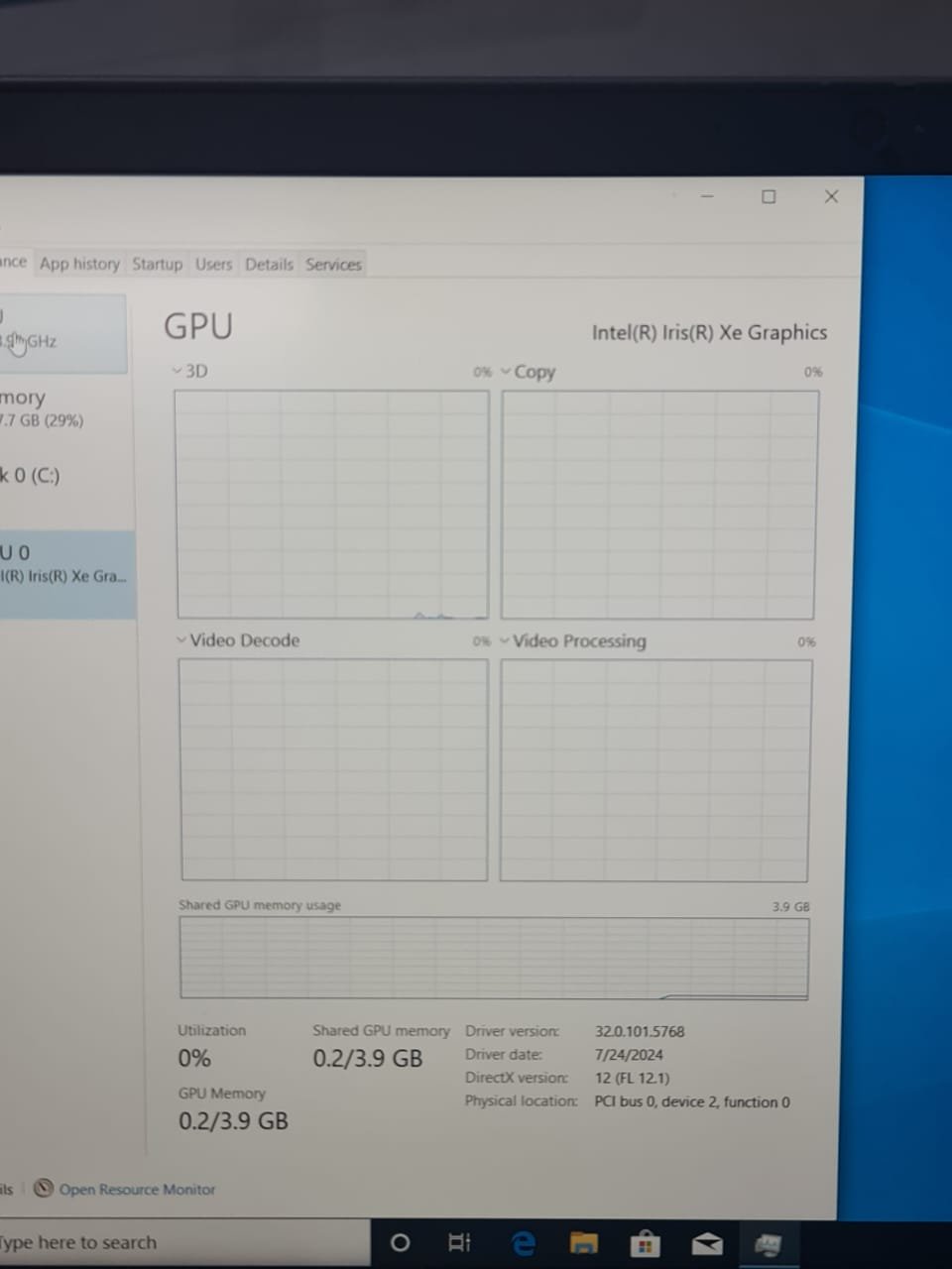 Dell Latitude 5520 Core i7 1185g7 – Ram 8G – 256G SSD – intel irex