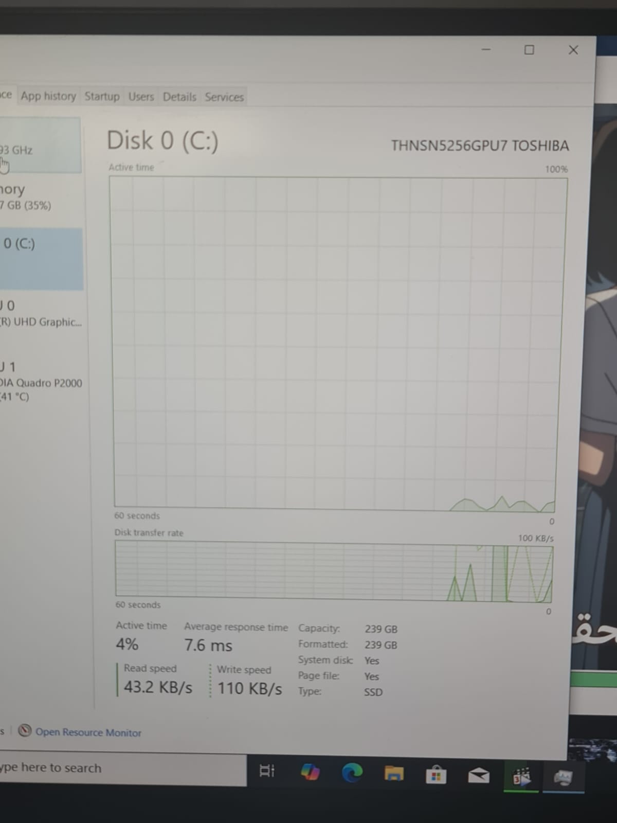 Dell Precision 5530 Core i7-8850H – 16G Ram – 512G SSD NVIDIA Quadro P2000