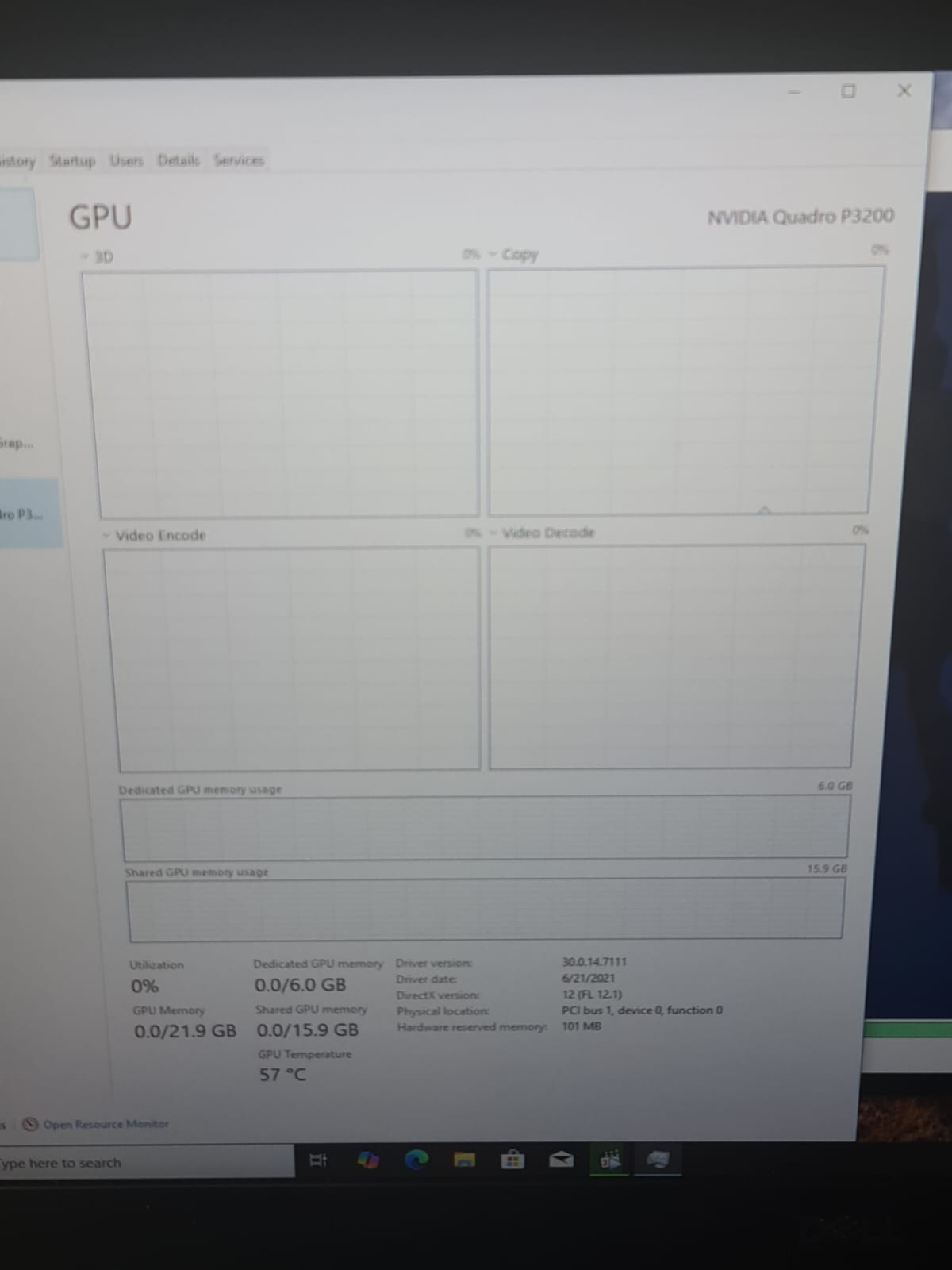 Dell precision 7730 i7 8th  ,16,512, vga 6gb