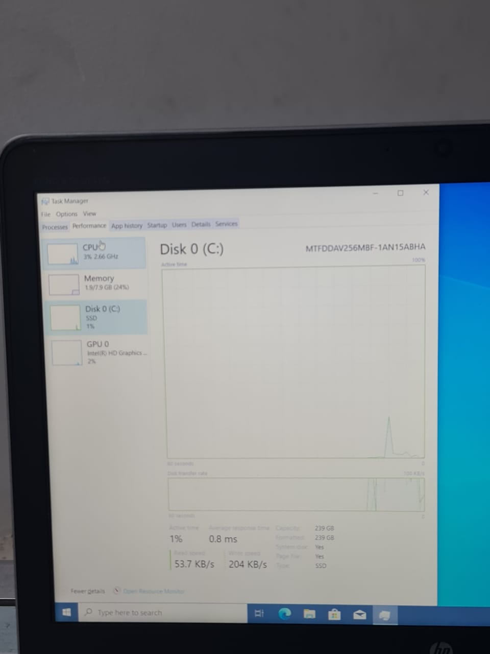 جيل سادس HP ELITEBOOK 850 G3 بحالة الزيرو وبشاشة 15.6 (هارد 128 + هارد 500 جيجا) رام 8 جيجا DDR4 - 8