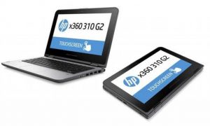HP X360 310 G2 لابتوب و تابلت تاتش سكرين – معالج جيل ثالث – هارد SSD و رام 8 جيجا