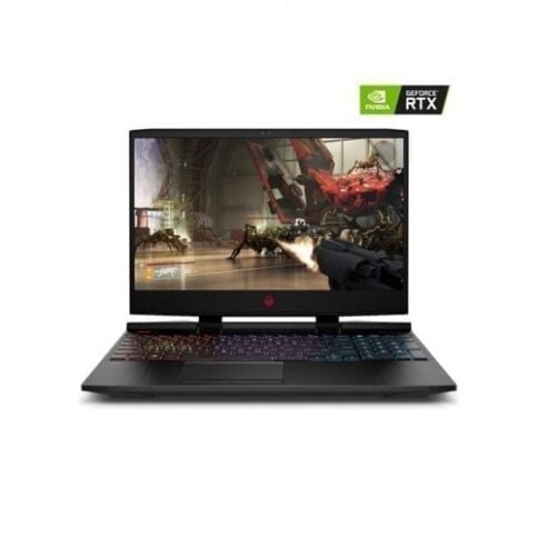 HP OMEN 15 Gaming Laptop - Intel Core I7 9750H - 16GB RAM - 256GB SSD + 1TB HDD - 15.6-inch FHD - 8GB  RTX 2070 GPU - Windows 10 - Black - English Keyboard