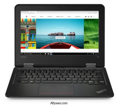 ⁦Lenovo ThinkPad 11e (8th Gen) - Intel Core i5 8200y / 1.3 GHz - Win 10 Pro 64-bit - HD Graphics 615 - 8 GB RAM - 256 GB SSD m2 - 11.6" 1366 x 768 (HD) - Wi-Fi 5 - black - kbd: US⁩ - الصورة ⁦10⁩