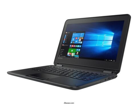⁦Lenovo 80UR001FUS N23 80UR - Flip Design - Celeron N3060 / 1.6 GHz - Win 10 Pro 64-bit - 4 GB RAM - 32 GB eMMC - 11.6 inch Touchscreen 1366 x 768 (HD)⁩ - الصورة ⁦4⁩