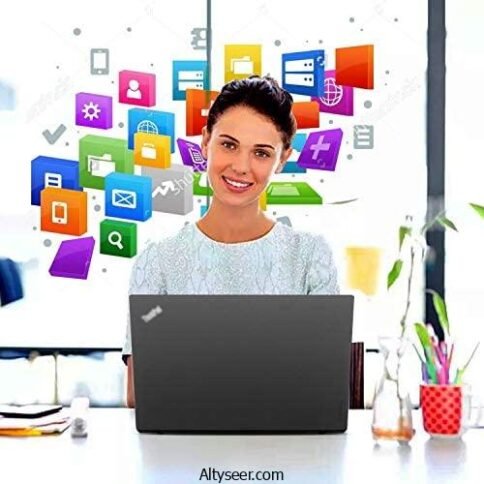 ⁦Lenovo Thinkpad T470 -14-Inch Laptop fhd ( Intel Core i5-6300U Dual-Core 2.3GHz, 8GB DDR4, 256GB SSD⁩ - الصورة ⁦3⁩