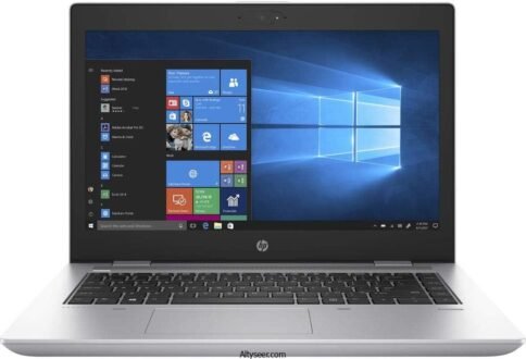 ⁦HP ProBook 640 G4 Laptop - 14.0" FHD (1920 x 1080), 7th Gen Intel Core i5-7200U 1.7GHZ, 8GB DDR4 RAM, 256GB SSD, WI-Fi Windows 10 Pro⁩ - الصورة ⁦2⁩