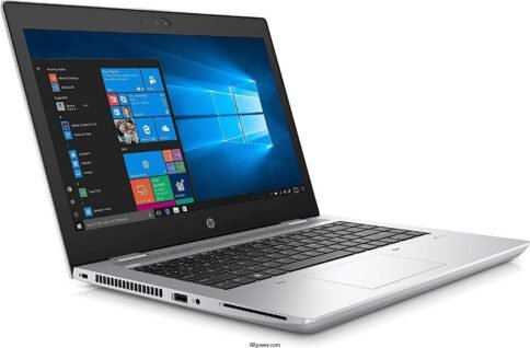 ⁦HP ProBook 640 G4 Laptop - 14.0" FHD (1920 x 1080), 7th Gen Intel Core i5-7200U 1.7GHZ, 8GB DDR4 RAM, 256GB SSD, WI-Fi Windows 10 Pro⁩ - الصورة ⁦4⁩