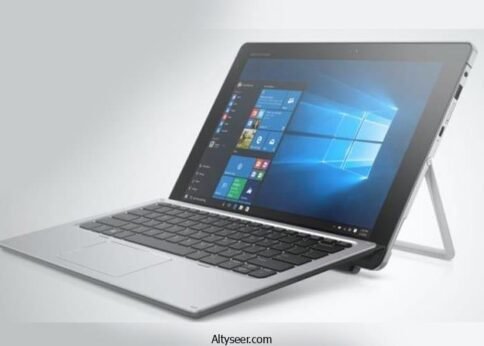 ⁦HP Elite X2 1012 G1 Core M7 افخم لابتوب متحول 2 في 1 من اتش بي - الشياكة والخفة والجمال والمتعه⁩ - الصورة ⁦3⁩