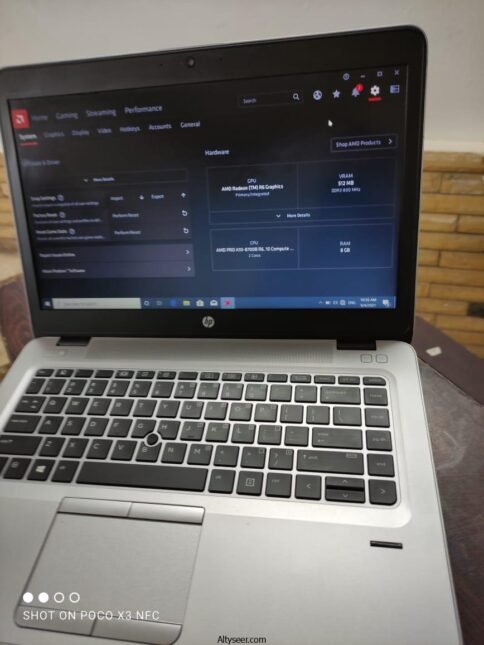 ⁦hp 745 g3 - AMD A10 8700B - HDD 128 SSD M2+HDD 500 HDD - RAM 8G - AMD R6⁩ - الصورة ⁦3⁩