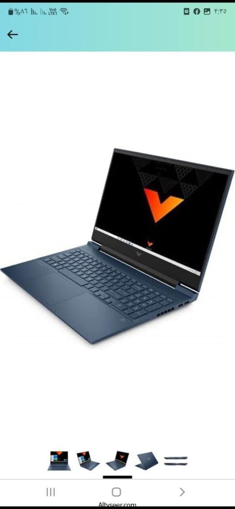 ⁦Hp victues gaming Processor core i7 Gen 12650H Ram 16 giga DDR4⁩ - الصورة ⁦5⁩