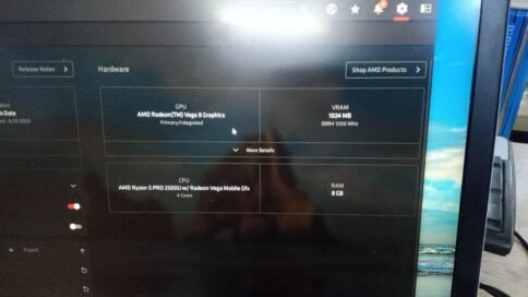 ⁦HP ELITEBOOK 755 G5 (RYZEN 5 PRO 2500U, SSD 256G, RAM 8G DDR4) LAPTOP SCREEN 15.6 FHD⁩ - الصورة ⁦9⁩