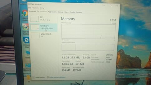 ⁦HP ELITEBOOK 755 G5 (RYZEN 5 PRO 2500U, SSD 256G, RAM 8G DDR4) LAPTOP SCREEN 15.6 FHD⁩ - الصورة ⁦4⁩