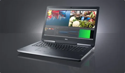 ⁦Dell Precision 7720 بكارت فيجا انفيديا 16 جيجا فعلي - واعلي برسسور كور اي7 من الجيل سابع 7820hq⁩ - الصورة ⁦3⁩