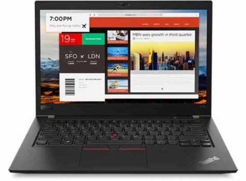 ⁦i5-8250U - Lenovo Thinkpad T480s - انطلق الي الجيل الثامن بشاشة تتش اسكرين - مع اقوي لابتوب كالجديد تماما مع فرق سعر كبير جداااااااااا⁩ - الصورة ⁦2⁩