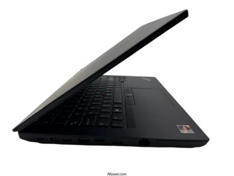 ⁦Lenovo Thinkpad L 14 Laptop, AMD Ryzen 3 Pro 4450U, 128GB SSD, 16GB RAM, 14 Inch, HD, AMD Radeon Graphics, Windows 10 Pro - Black⁩ - الصورة ⁦6⁩