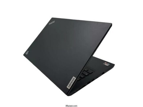 ⁦Lenovo Thinkpad L 14 Laptop, AMD Ryzen 3 Pro 4450U, 128GB SSD, 16GB RAM, 14 Inch, HD, AMD Radeon Graphics, Windows 10 Pro - Black⁩ - الصورة ⁦3⁩